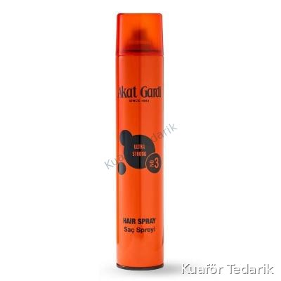 Akat Gardi Saç Spreyi Ultra Storng 400 ML Turuncu No:3