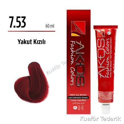 Akos Tüp Boya 7.53 Yakut Kızılı