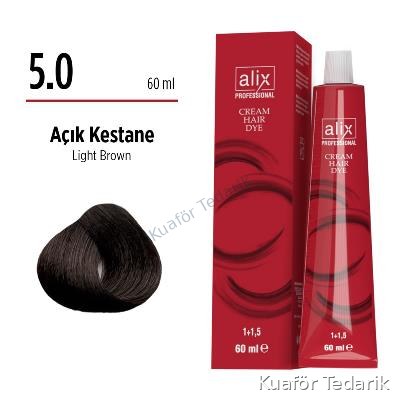 Alix Tüp Boya 5.0 Açık Kestane