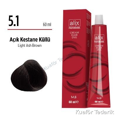 Alix Tüp Boya 5.1 Açık Kestane Küllü