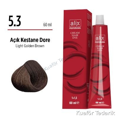 Alix Tüp Boya 5.3 Açık Kestane Dore
