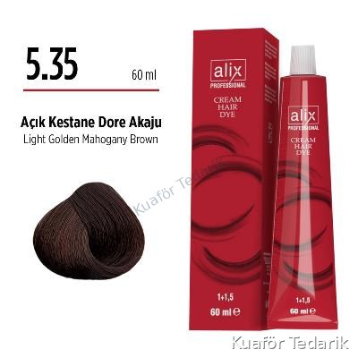 Alix Tüp Boya 5.35 Açık Kestane Dore Akaju