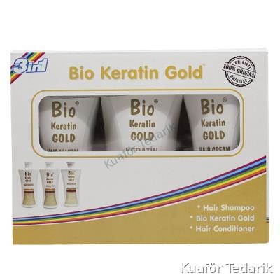 Bio Keratin Gold 3´lü Bakım Seti