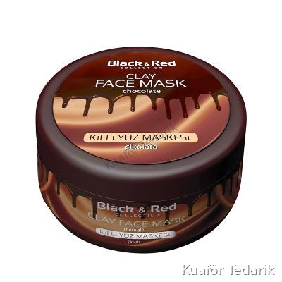 Black&red 400 ML Yüz Kil Maskesi Çikolata