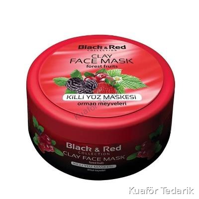 Black&red 400 ML Yüz Kil Maskesi Forest Fruits