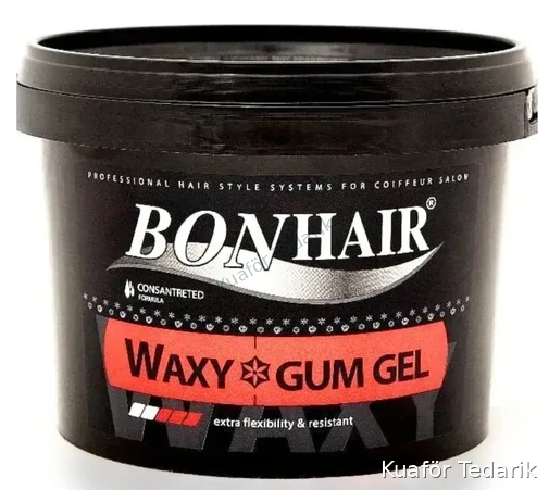 Bonhair Waxy Gum Gel-Waxlı Jöle 700 ml Jel Formunda Dayanıklılık Sağlar