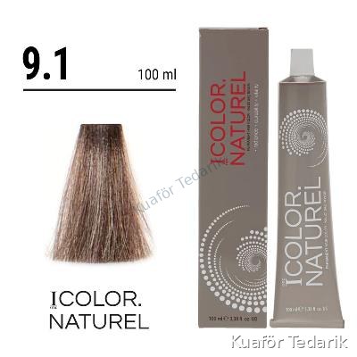 Color Naturel Tüp Boya 100 ML 9.1