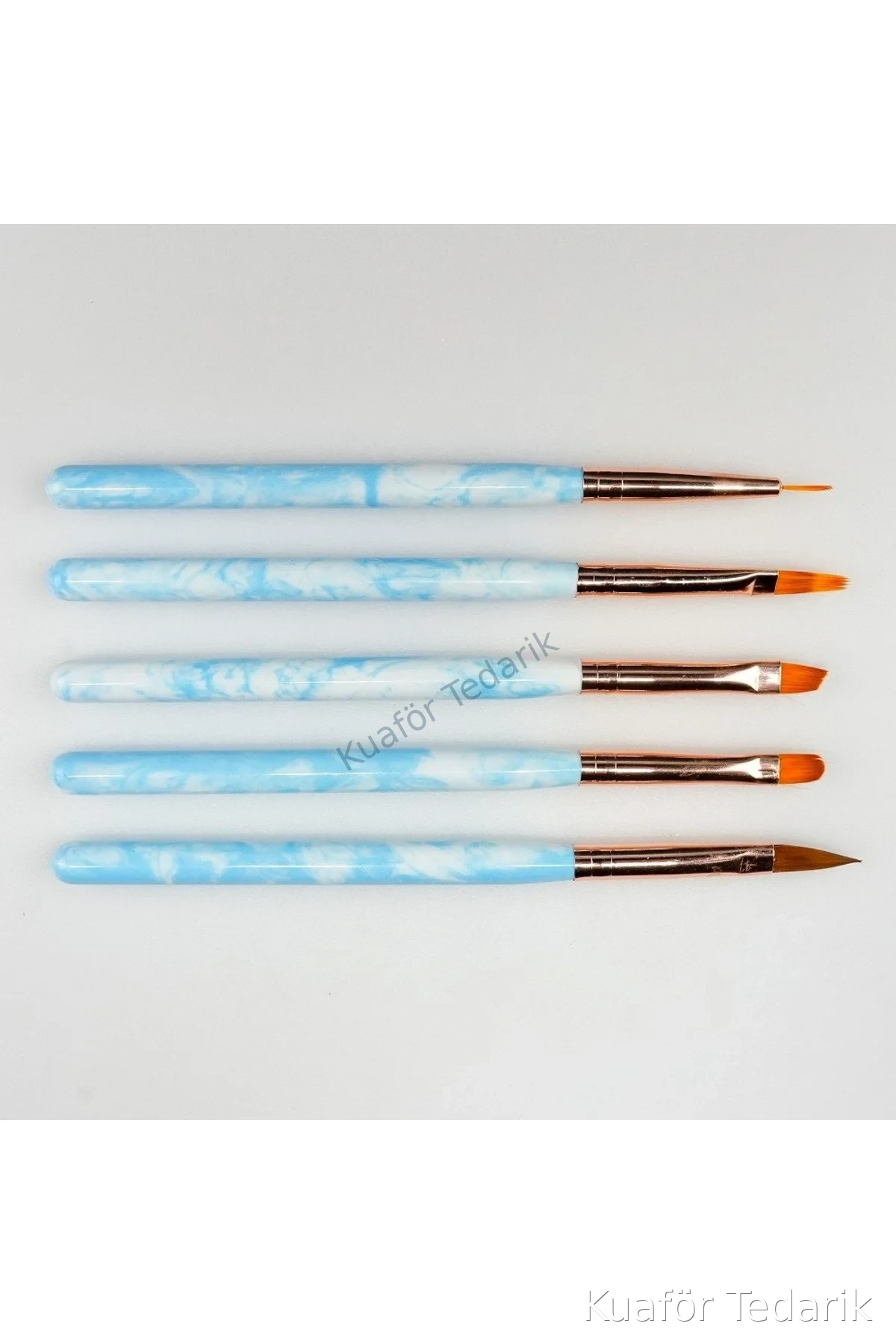 DR.KRF 1104 MERMER DESENLİ 5’Lİ FIRÇA SETİ