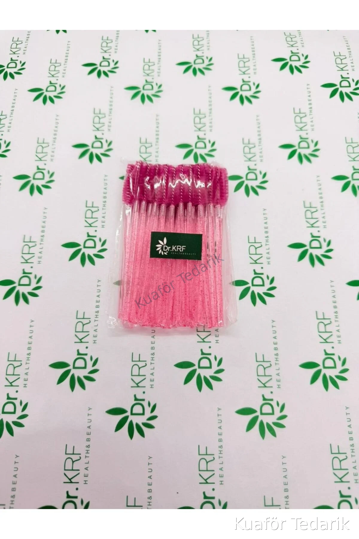 DR.KRF SAPLARI SİMLİ KAŞ VE KİRPİK TARAMA FIRÇASI 4 DEĞİŞİK RENK - Koyu Pembe