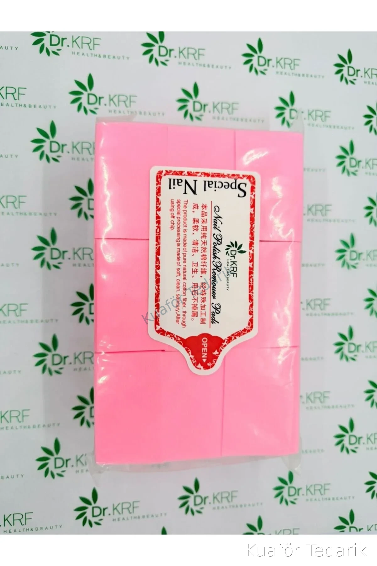 DR.KRF TÜYSÜZ PEÇETE BEYAZ VE PEMBE RENK SEÇENEĞİ İLE (DRKRFTPP)