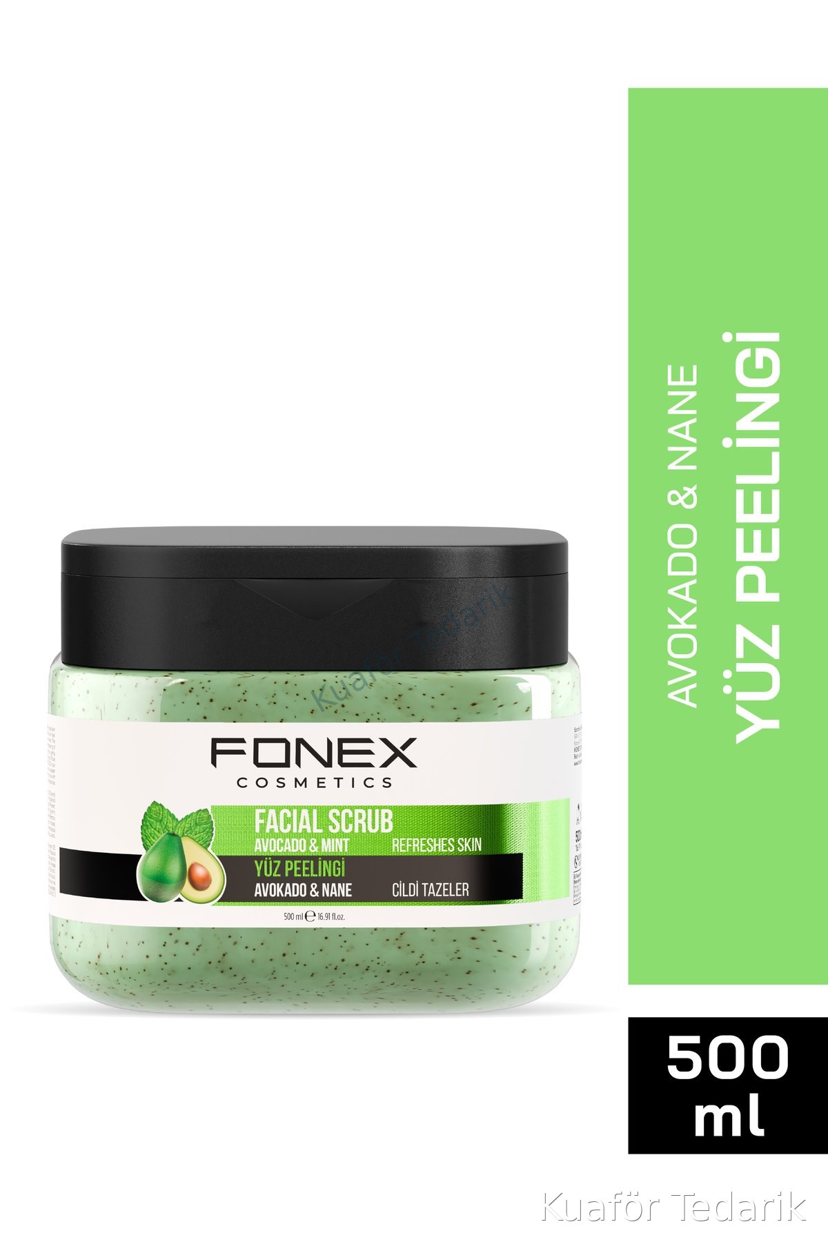 FONEX Avocado & Nane Yüz Peelingi 500 ML