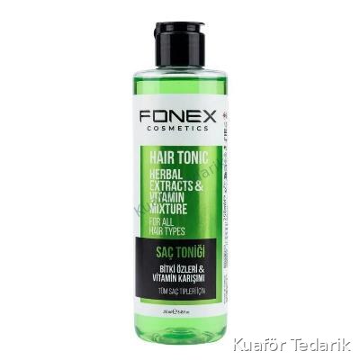 Fonex Bitki Özleri & Vitamin Karışımlı Saç Toniği 250 ML