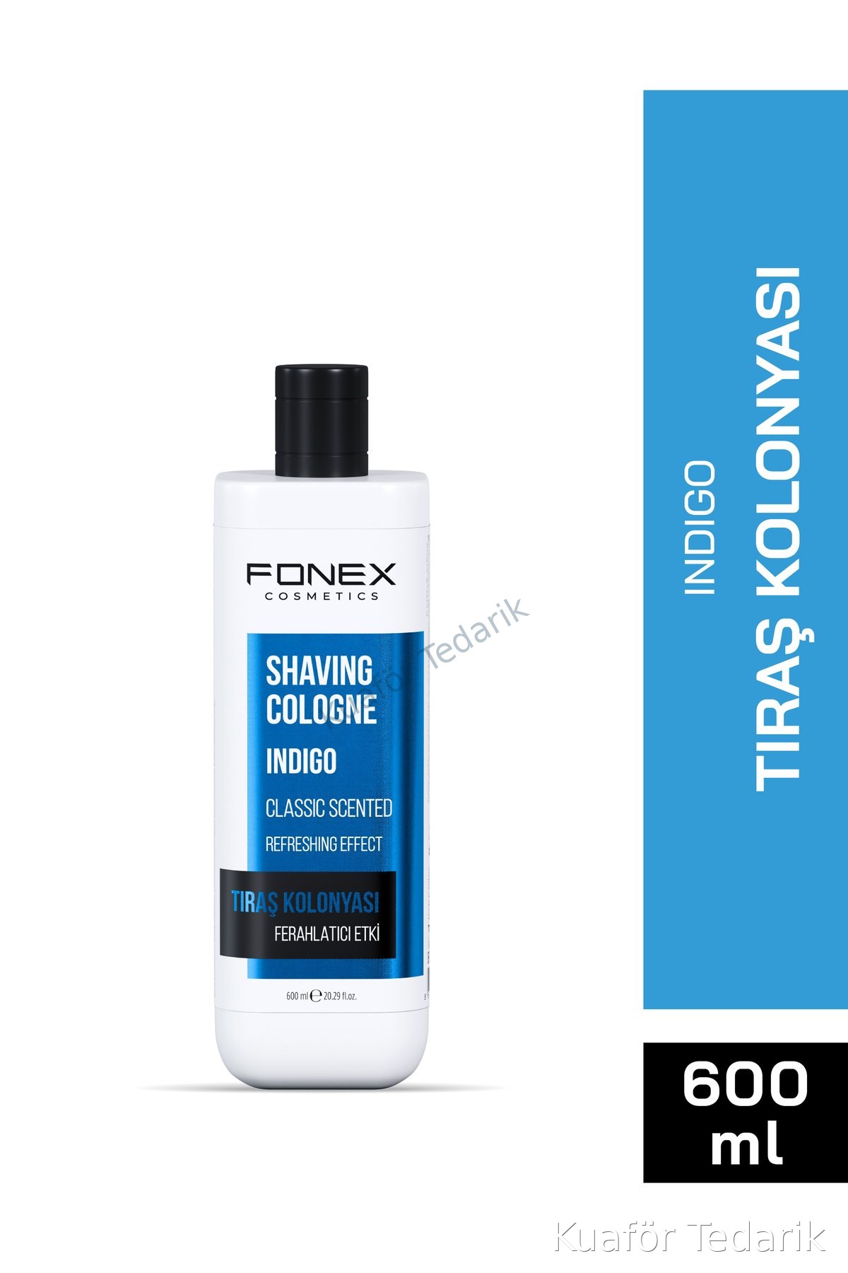 FONEX Indigo Tıraş Kolonyası 600 ML