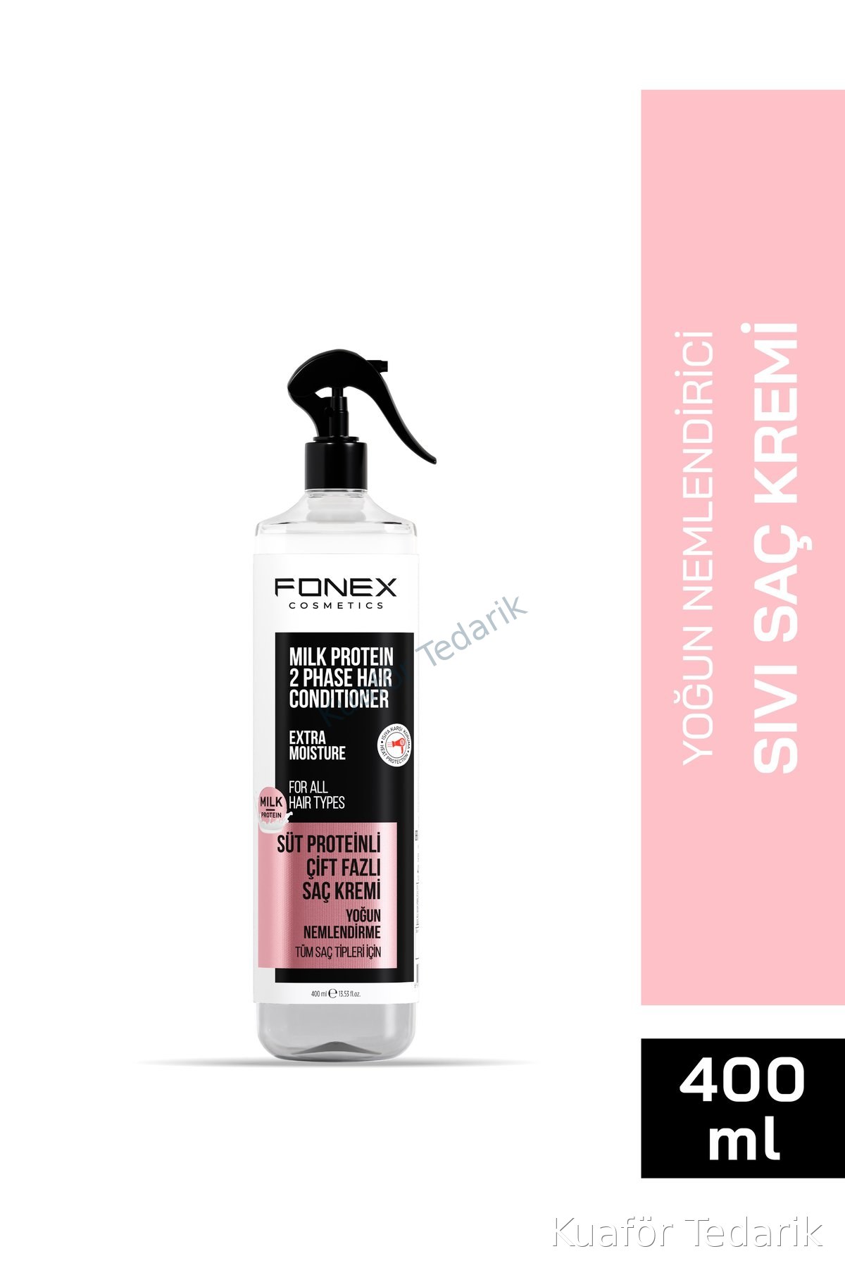 FONEX Süt Proteinli Çift Fazlı Saç Kremi 400 ML