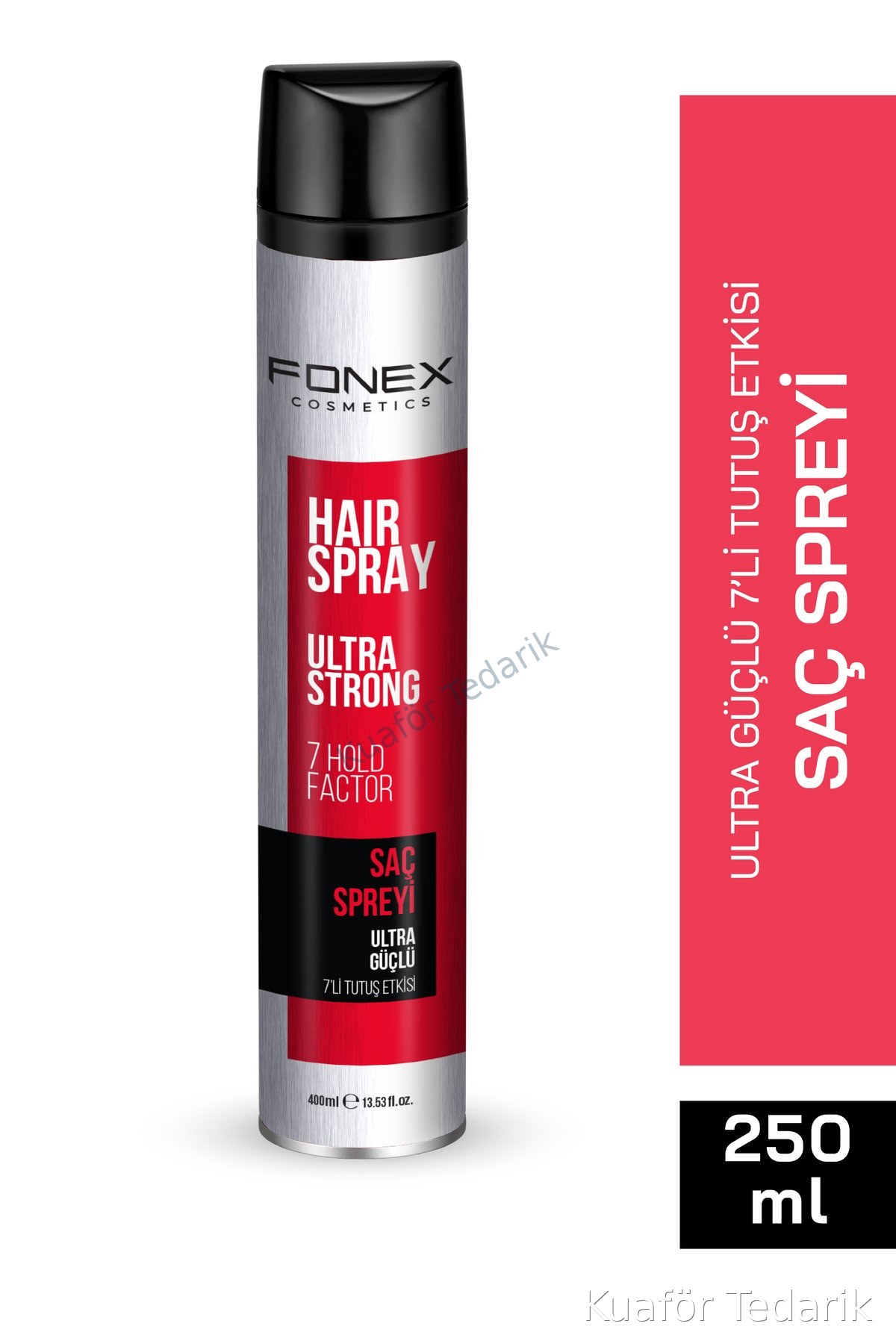 FONEX Ultra Güçlü Saç Spreyi 400 ML