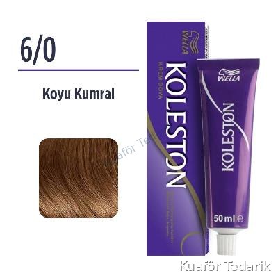 Koleston Tüp Boya 6/0 Koyu Kumral Yeni
