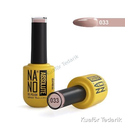 Nano Absolute 15 ML Kalıcı Oje (033) G-5033