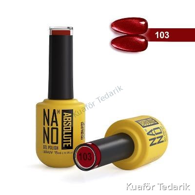 Nano Absolute 15 ML Kalıcı Oje Kedi Göz (103) G-5103
