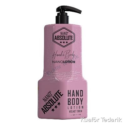 Nano Absolute 500 ML Hand & Body Lotion Velvet Skın ( Pembe )