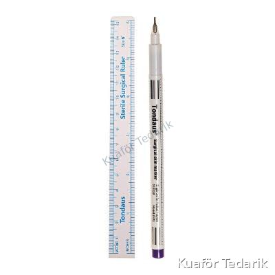 Nano Absolute Ölçü Kalemi Mavi+cetvel G-817