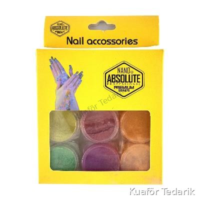 Nano Absolute Tırnak Süsü 6´lı G-858