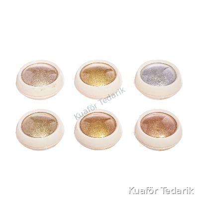 Nano Absolute Tırnak Süsü İnci Toz 6´lı Gold G-854