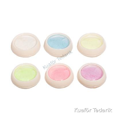 Nano Absolute Tırnak Süsü İnci Toz 6´lı Renkli G-857