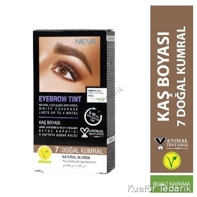 Nevacolor Kaş Boyası Doğal Kumral - (7)