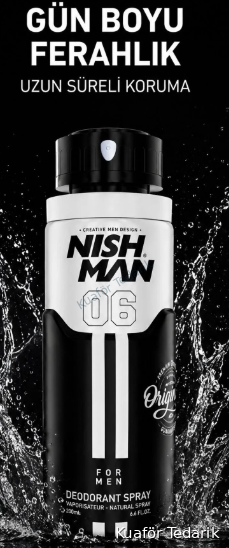 NISHMAN Erkek Deodorant Sprey 06 200 ml