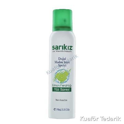 Sarıkız 150 ML Maden Suyu Sprey Limon