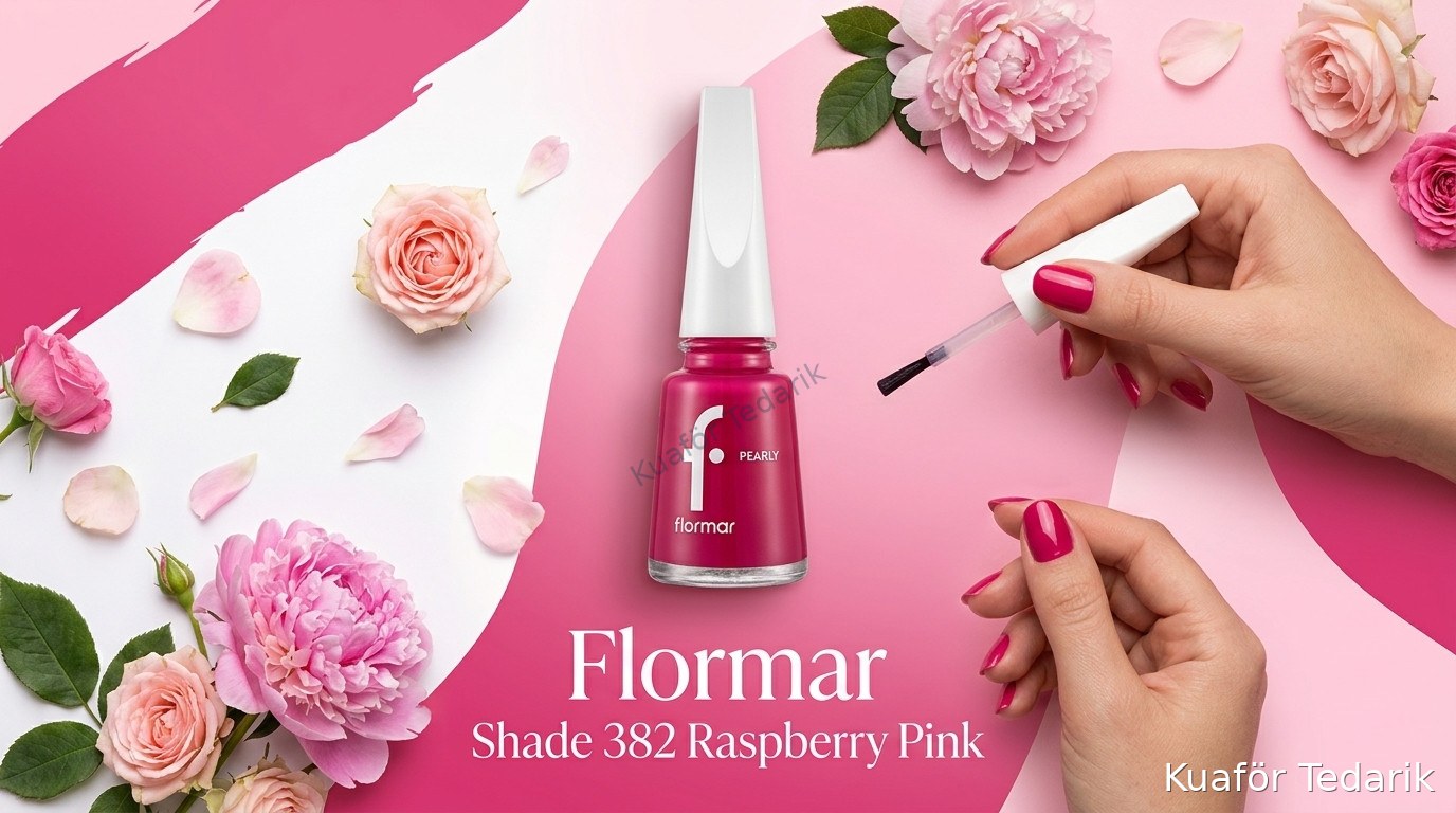 Flormar Profesyonel Oje 382 Raspberry Pink