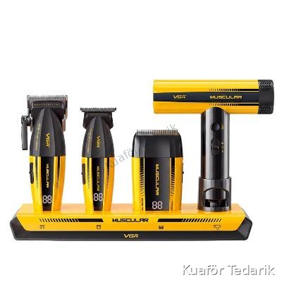 Vgr Tıraş Makiası V-285 S4 4´lü Set Muscular