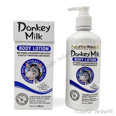 Wokali 400 ML Donkey Milk Body Lotion Ha3099
