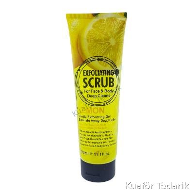 Wokali Scrub Tüp 320 ML Lemon Wkl577
