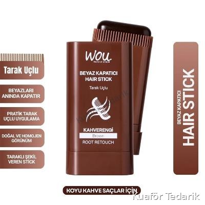 Wou Beyaz Kapatıcı Stick Kahverengi