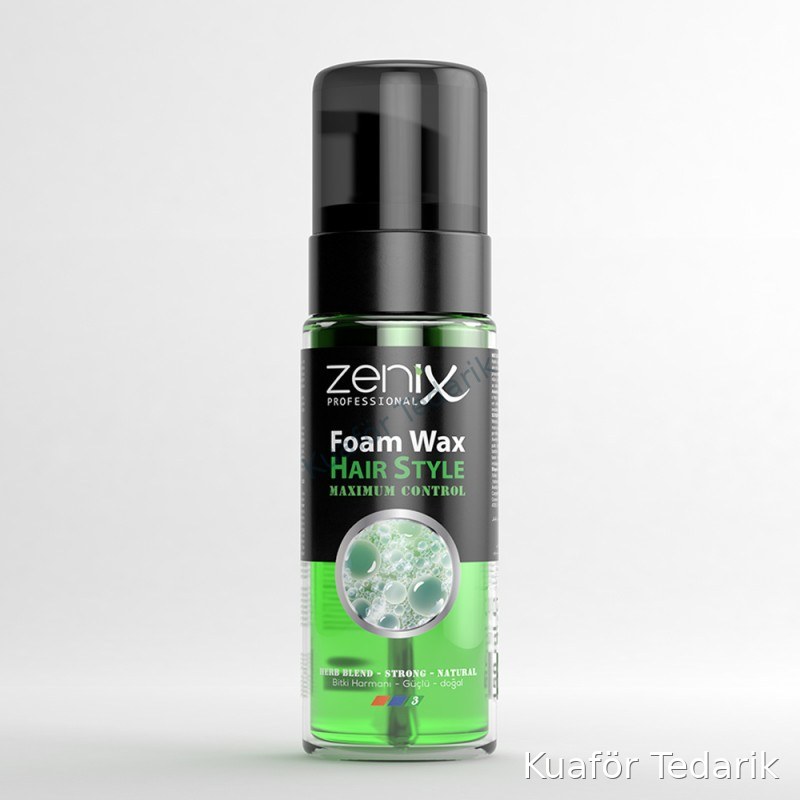 Zenix Bitki Harmanı ,Güçlü,Doğal Natural Köpük Wax 150 ml
