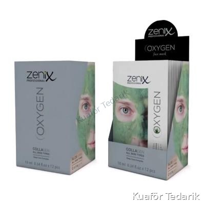 Zenix Oksijen Maske Aloe Vera 12´li