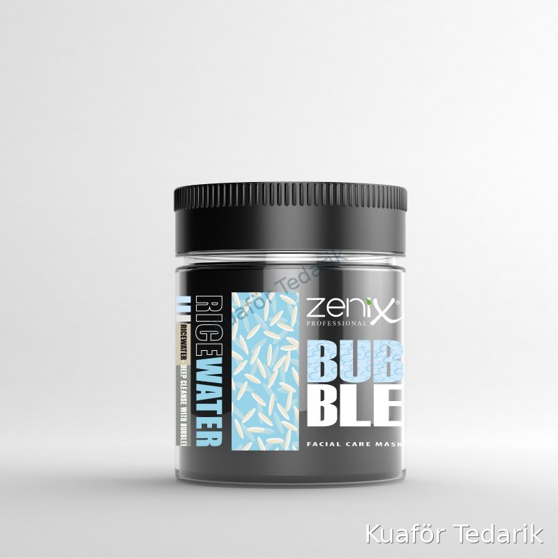 Zenix Pirinç Suyu Yüz Kili Kabarcık Maskesi 100 ml