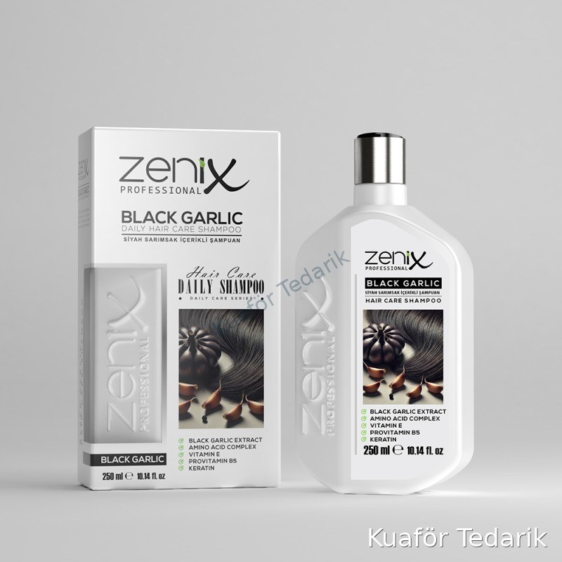 Zenix Saç Bakım Şampuanı 250 ml - Siyah Sarımsak