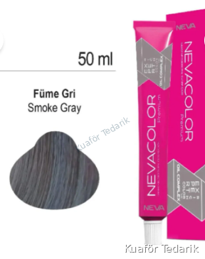 Neva Color Nevacolor Tüp Boya Gri Füme 50ml
