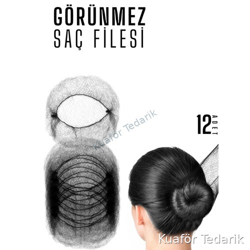 Nano Absolute Topuz Filesi Siyah 12´li G-954