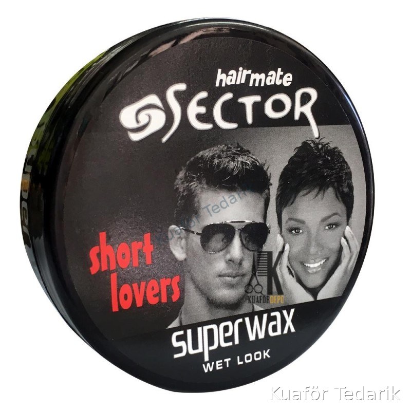 SECTOR SUPER WAX ISLAK GÖRÜNÜMLÜ (SİYAH) 150 ML
