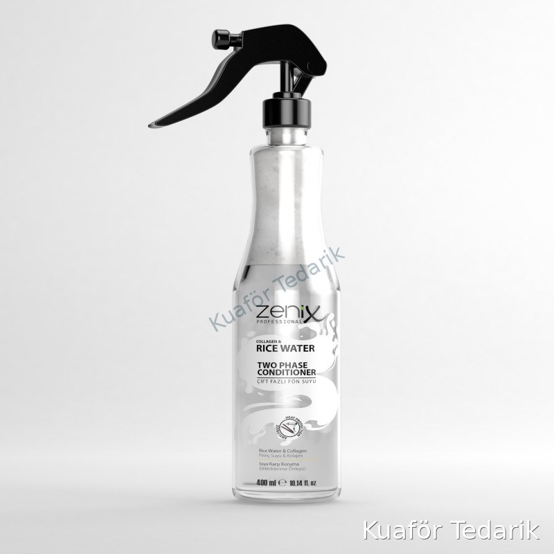 Zenix Fön Suyu Çift Fazlı 400 ml - Kollajen & Pirinç
