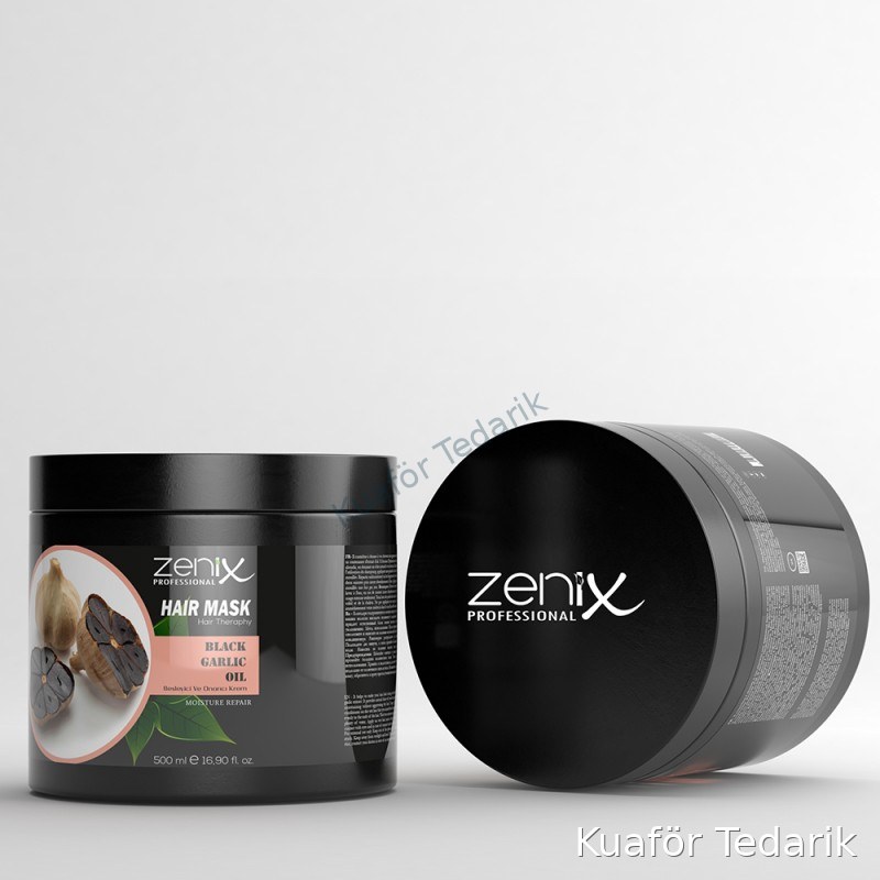 Zenix Saç Bakım Maskesi 500 ml - Siyah Sarımsak