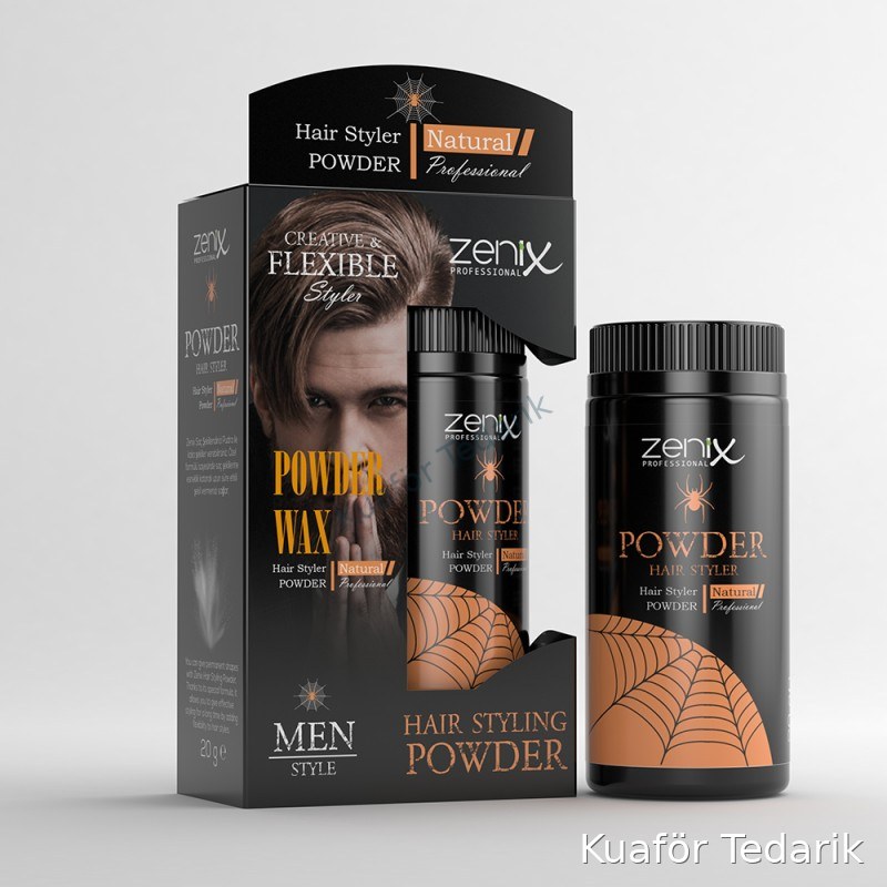 Zenix Saç Şekillendirici Toz Wax Natural 20 g