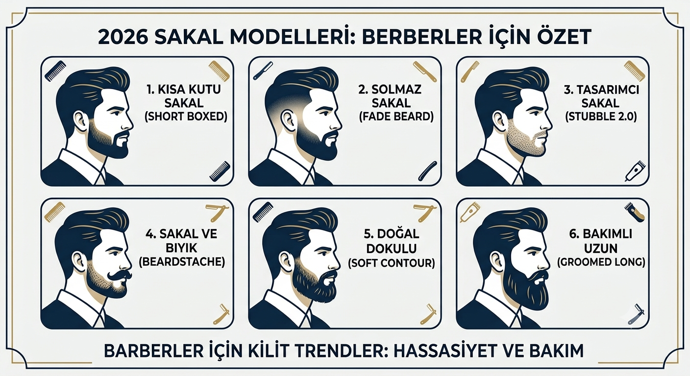 2026 Sakal Modelleri: Berberler İçin Özet