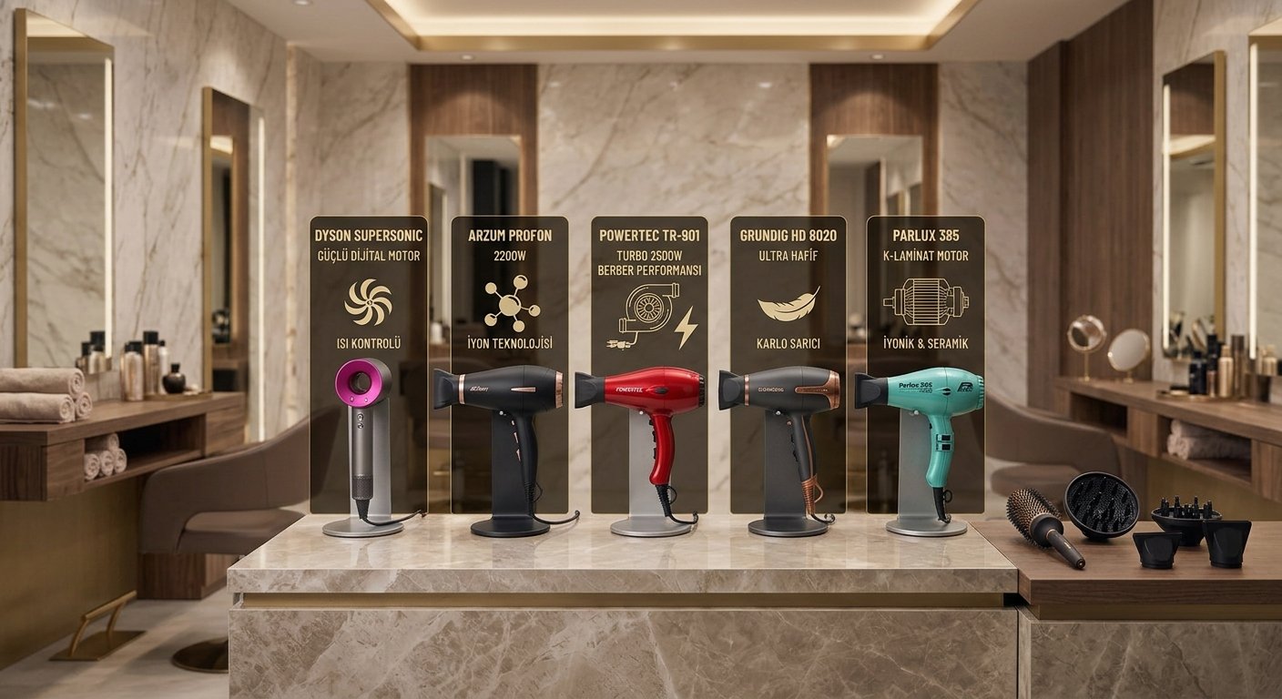 Profesyonel Fön Makinesi Nasıl Seçilir? Kuaförler İçin Rehber