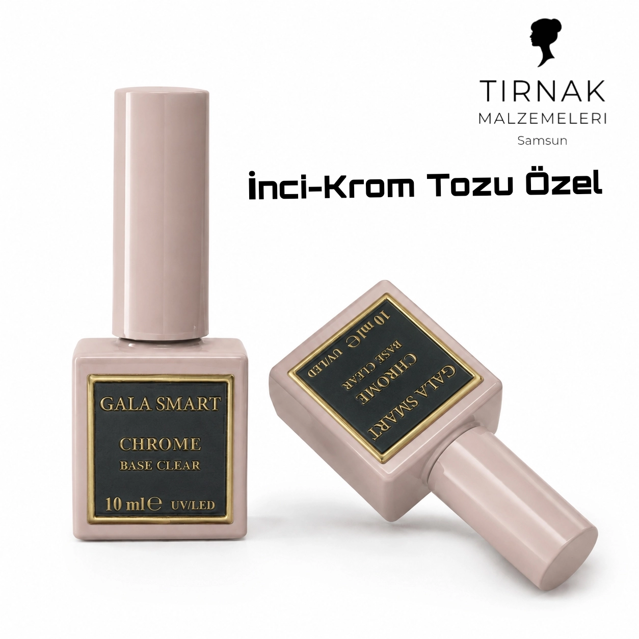 GALA SMART CHROME BASE COAT (İNCİ-KROM TOZU ÖZEL ) 10ML