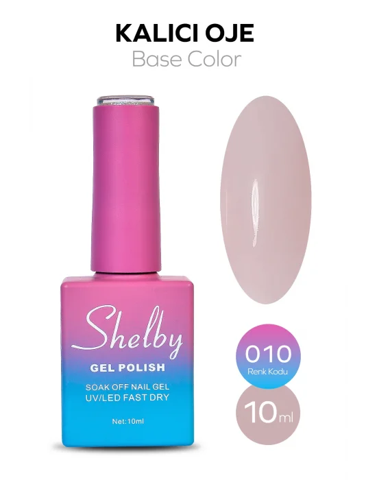 SHELBY 10 ML. 010 NUDE RENK KALICI OJE