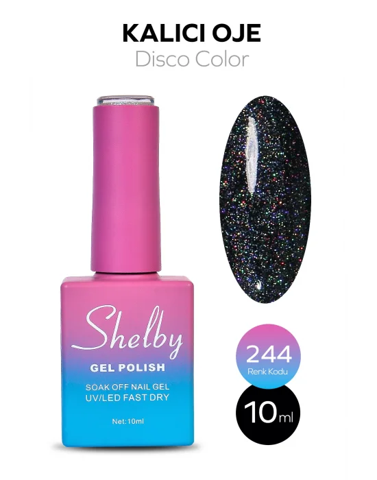 SHELBY 10 ML. 244 DİSKO KALICI OJE